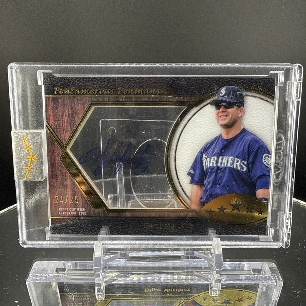 2025 Topps Five Star Pentamerous Penmanship /25 Edgar Martinez #PP-EM Auto